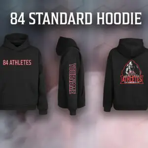 84 Athletics Yeti Design Hoodie